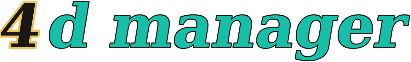 4d manager logo